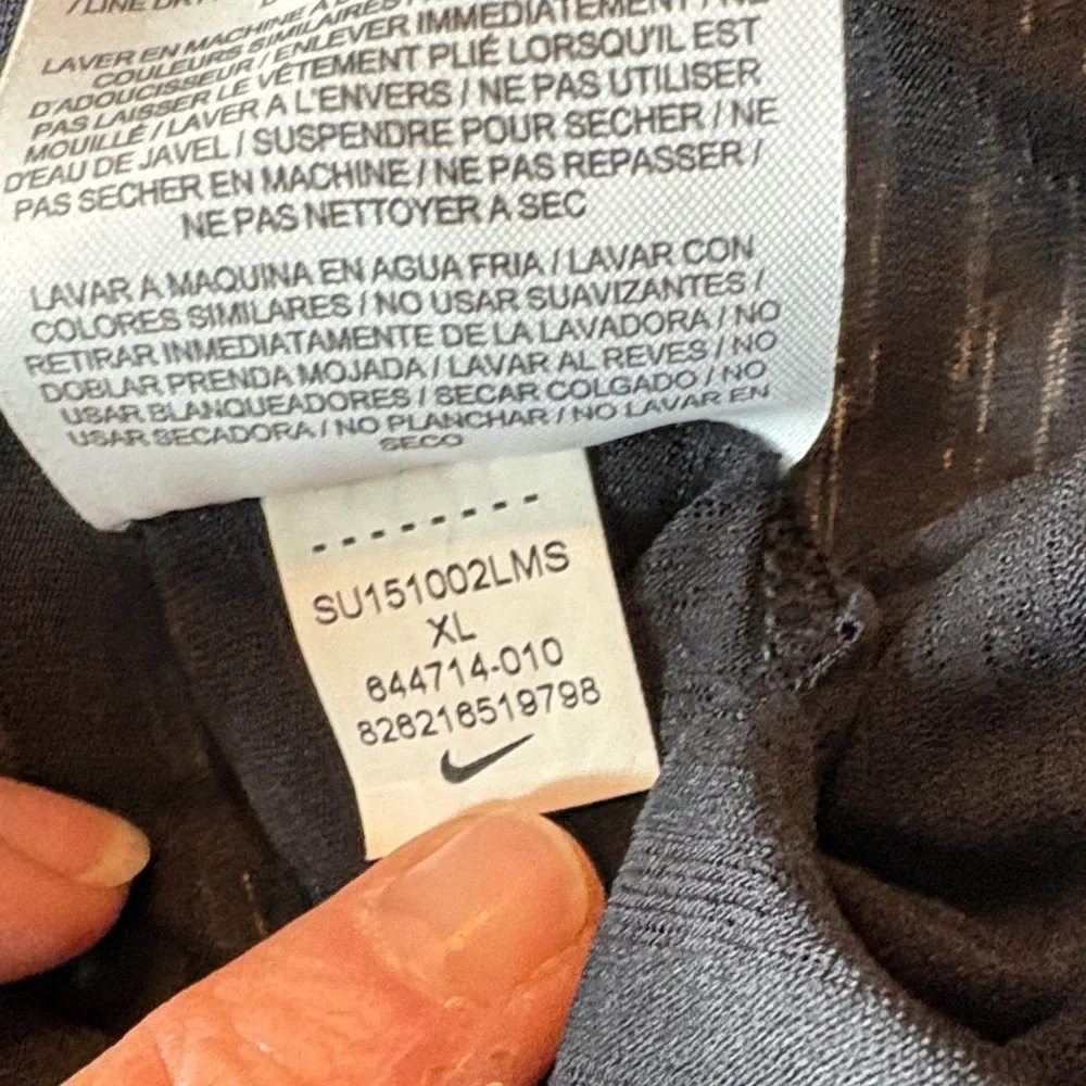 Nike Women's Black Strappy Tank Top - Picture 5 of 8